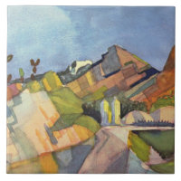 Macke - Rocky Landscape,