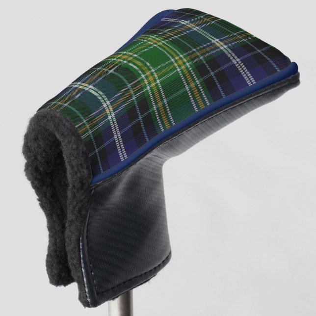MacKellar Tartan Plaid Putter Cover (3/4 Front)