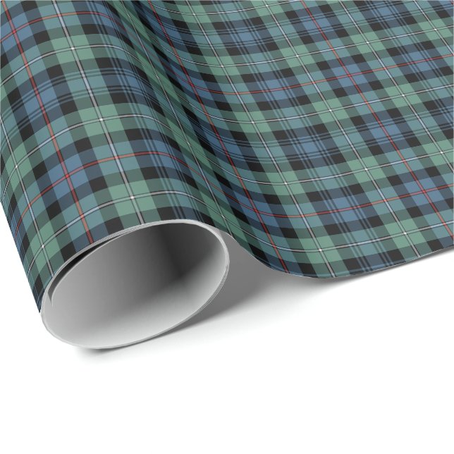 Mackenzie Clan Ancient Tartan Wrapping Paper (Roll Corner)