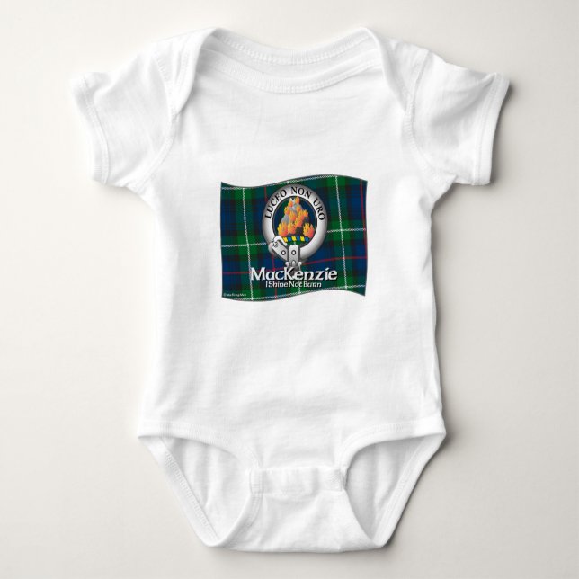 Mackenzie Clan Baby Bodysuit (Front)