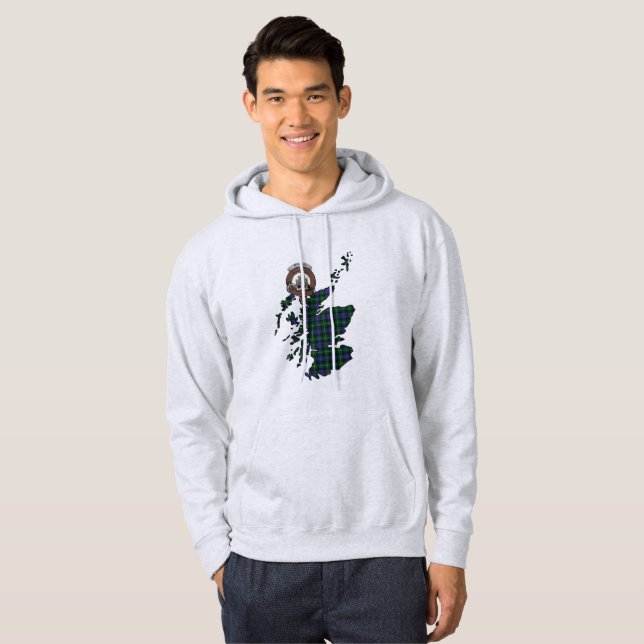 MacKenzie Clan Badge Adult Hoodie (Front Full)