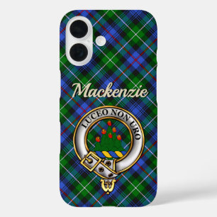 Mackenzie Clan Badge & Tartan iPhone / iPad case