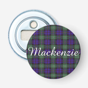 Mackenzie clan Plaid Scottish tartan Bottle Opener