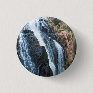 Mackenzie Falls, Grampian National Park, Victoria 3 Cm Round Badge