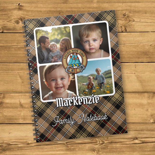MacKenzie Family Photo Collage Notebook (Creator Uploaded)