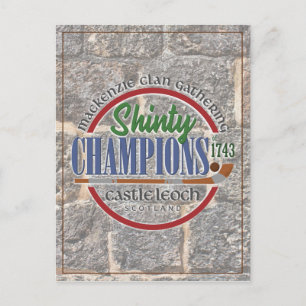 MacKenzie Gathering Shinty Outlandish Postcard