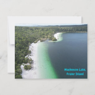 Mackenzie Lake, Fraser Island  Postcard