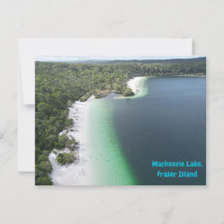 Mackenzie Lake, Fraser Island  Postcard