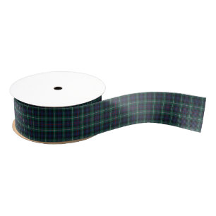 MacKenzie Scottish Tartan Plaid Grosgrain Ribbon