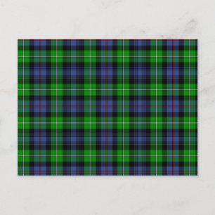 MacKenzie Tartan (aka Seaforth Highlanders Tartan) Postcard