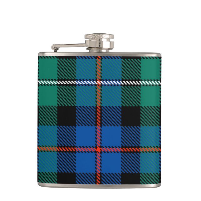 MacKenzie Tartan Flask (Front)