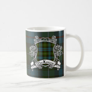 MacKenzie Tartan Shield Coffee Mug