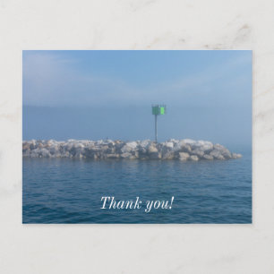 Mackinac Breakwater Postcard