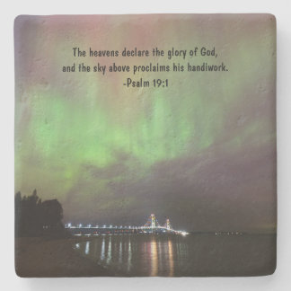 Mackinac Bridge Aurora Coaster