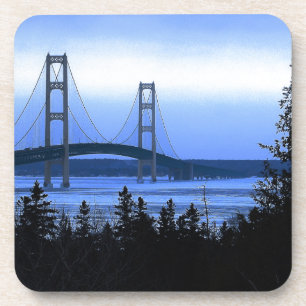 Mackinac Bridge Coaster