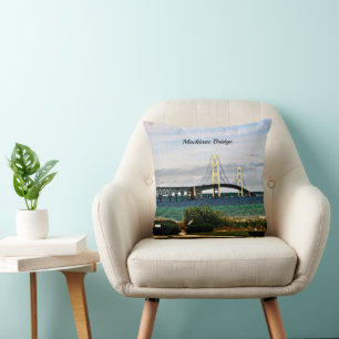 Mackinac Bridge, Mackinac Island Cushion