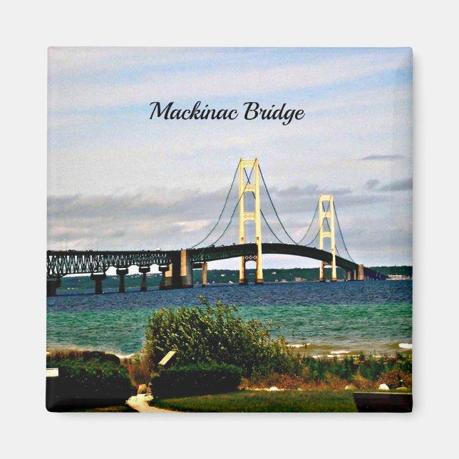 Mackinac Bridge, Mackinac Island Magnet (Front)