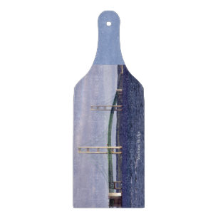 Mackinac Bridge Mackinaw City paddle Cutting Board