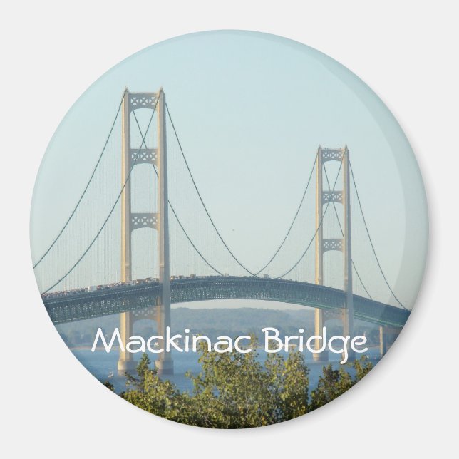 Mackinac Bridge Magnet (Front)