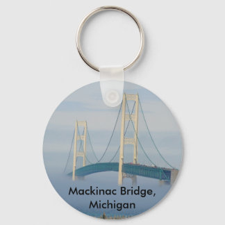 Mackinac Bridge, Michigan Key Ring