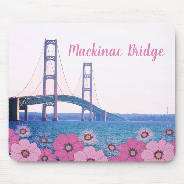 Mackinac Bridge Mouse Mat (Front)