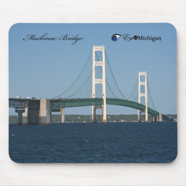 Mackinac Bridge Mouse Mat (Front)