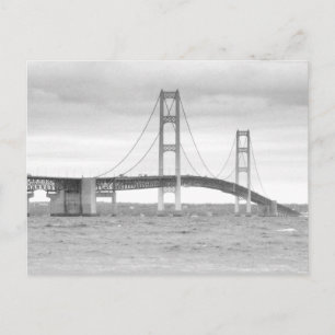 Mackinac Bridge Postcard