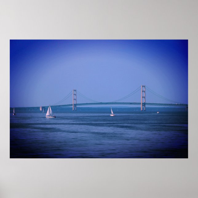 Mackinac Bridge Poster (Front)