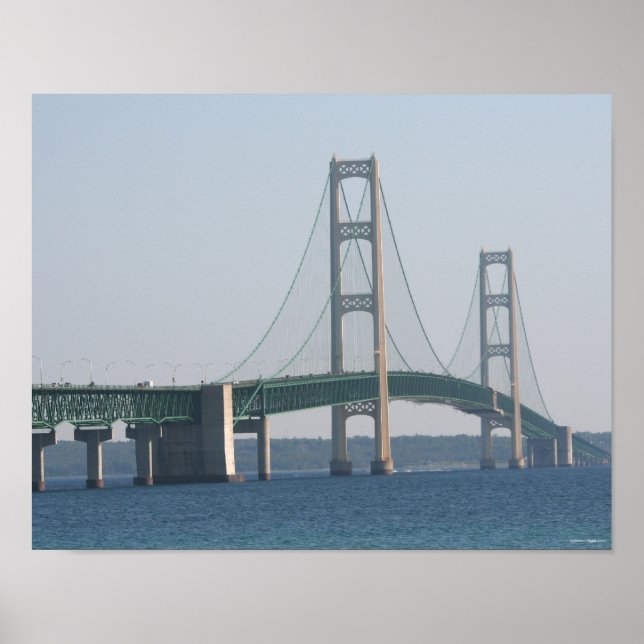 Mackinac Bridge Poster (Front)