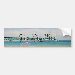 Mackinac Bridge "The Big Mac" Bumper Sticker