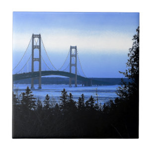 Mackinac Bridge Tile