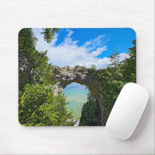 Mackinac Island Arch Rock Mouse Mat