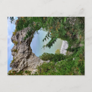 Mackinac Island Arch Rock Postcard