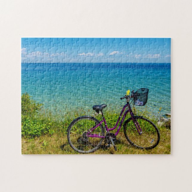 Mackinac Island Bike Jigsaw Puzzle (Horizontal)