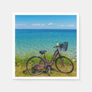 Mackinac Island Bike Napkin