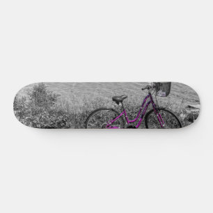 Mackinac Island Bike Selective Colour Skateboard