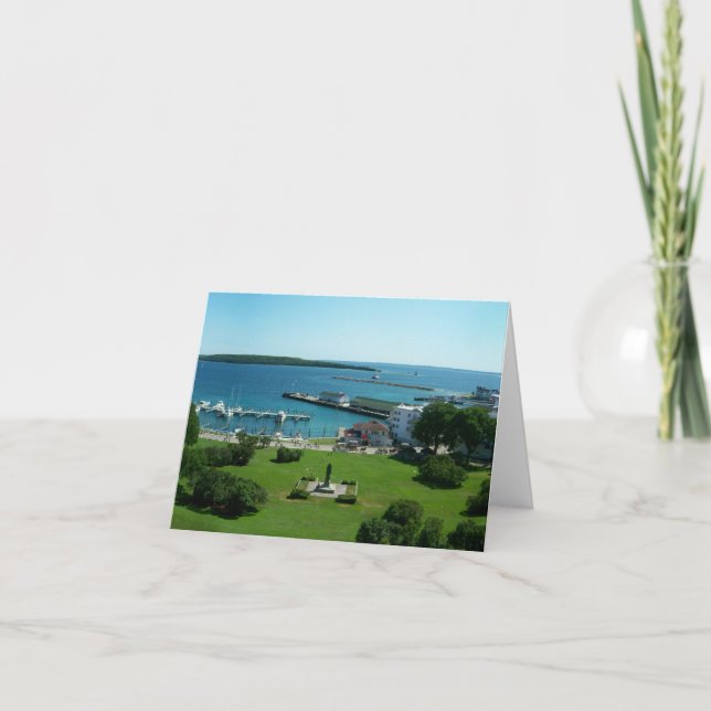 Mackinac Island Blank Card (Front)