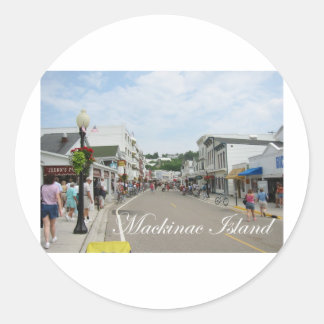 Mackinac Island Classic Round Sticker