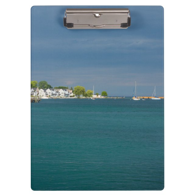Mackinac Island Harbour Clipboard (Front)