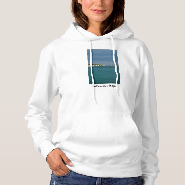 Mackinac Island Harbour Hoodie (Front)