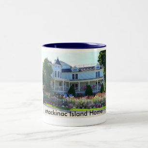 Mackinac Island Home Two-Tone Coffee Mug