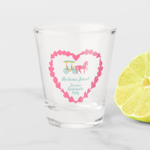 Mackinac Island Horse Drawn Carriage Bachelorette  Shot Glass