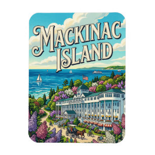 Mackinac Island Magnet