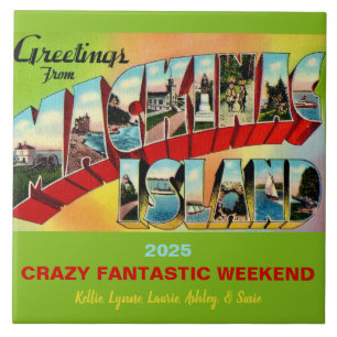 Mackinac Island Memory Tile