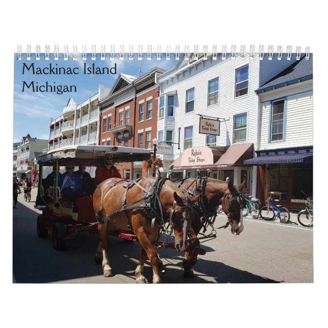 Mackinac Island, Michigan Calendar (Cover)