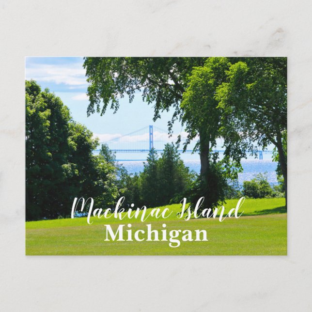 Mackinac Island Michigan Postcard (Front)