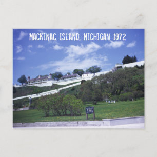 Mackinac Island Michigan Postcard
