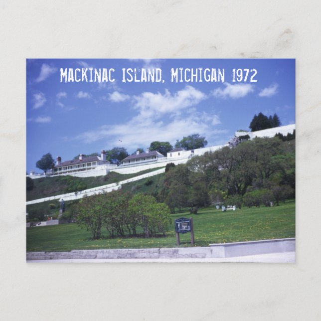 Mackinac Island Michigan Postcard (Front)
