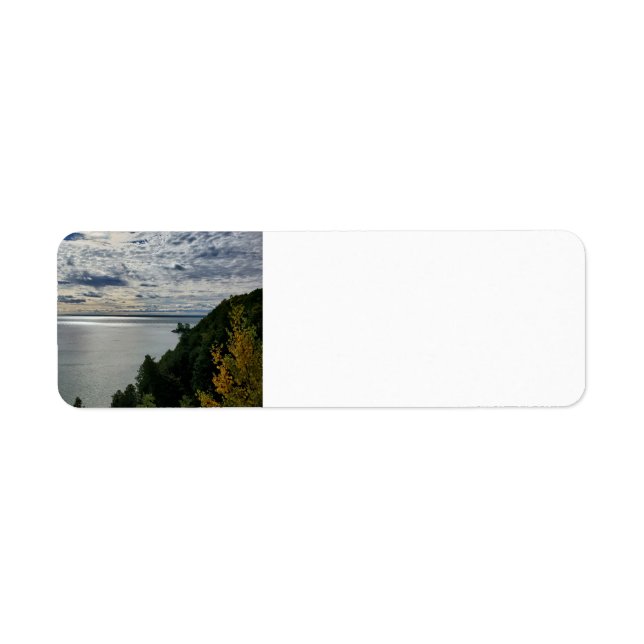 Mackinac Island Return Address Label (Front)