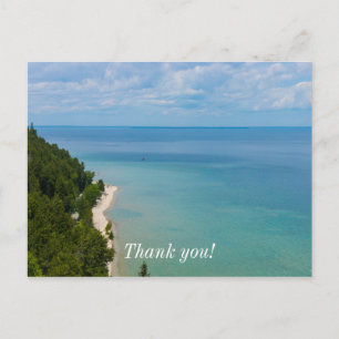 Mackinac Island Skyview Postcard